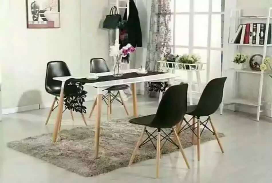 小吃飯店快餐桌椅組合奶茶甜品食堂桌椅組合現(xiàn)代簡(jiǎn)約雙人四人桌椅