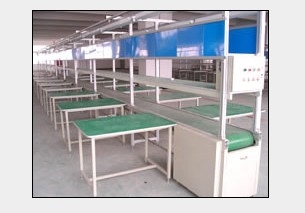 天河注塑機流水線，天河平板流水線，電子廠輸送線