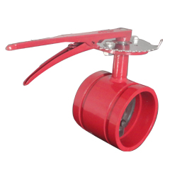 溝槽蝶閥結構緊湊、體積小、重量輕、操作靈活、維修方便