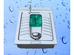 機械打包蹲便器節水節能，適用性強，衛生效果好