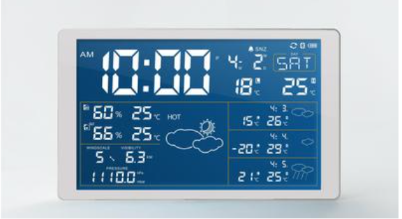 溫濕度計(jì)帶天氣，萬(wàn)年歷顯示芯片