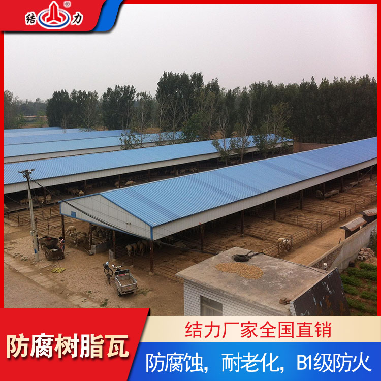 合成樹(shù)脂防腐瓦 山東文登防腐廠房瓦 asa樹(shù)脂瓦降低安裝成本