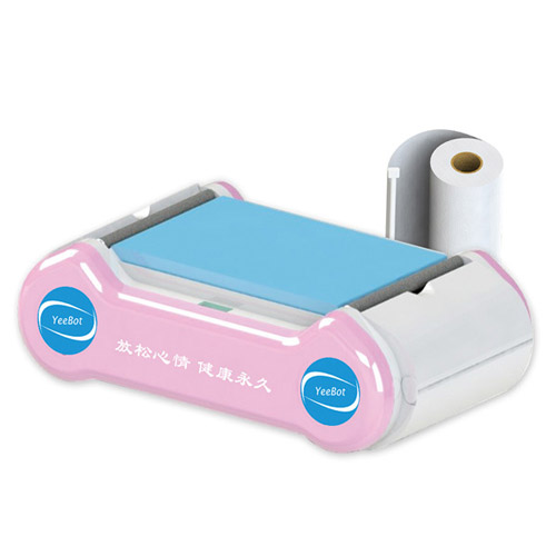 YeeBot-572粉色智能采血枕 采血窗口自動更換采血巾
