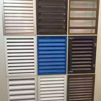 住宅區和別墅通風鋁百葉窗河北生產廠家